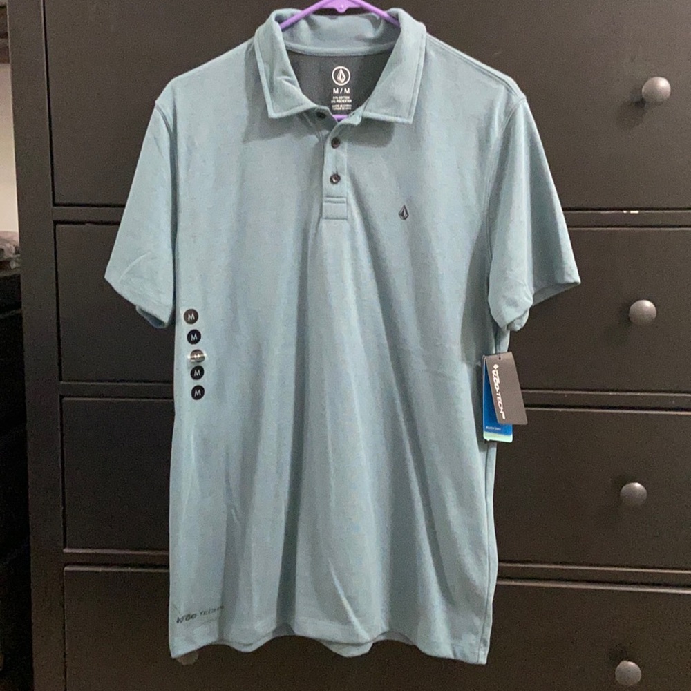 Volcom HAZARD PRO POLO STORM BLUE Medium